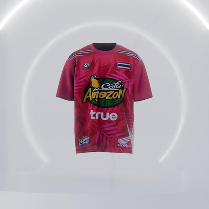 Maillot Café Amazon Rose